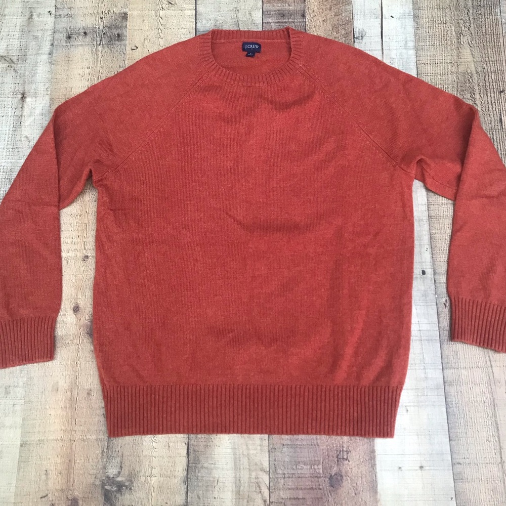 Mens JCrew wool blend sweater.